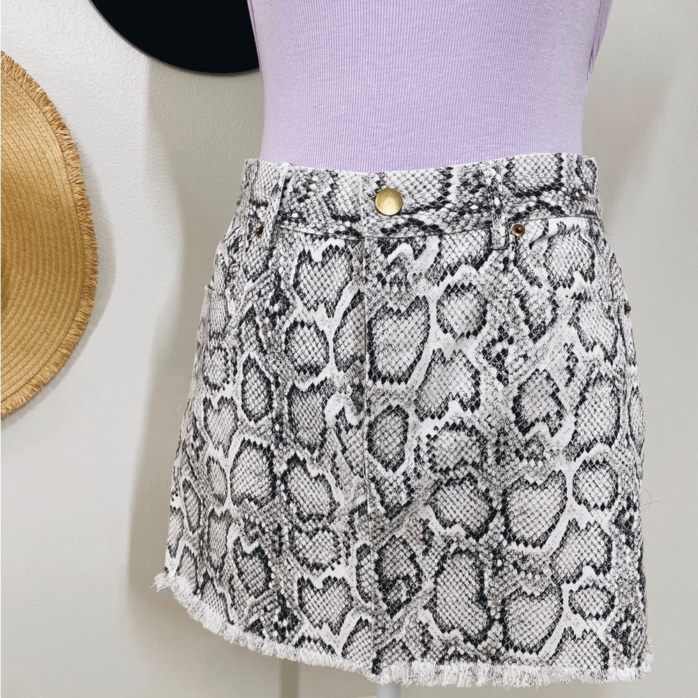Olivaceous Mini Skirt